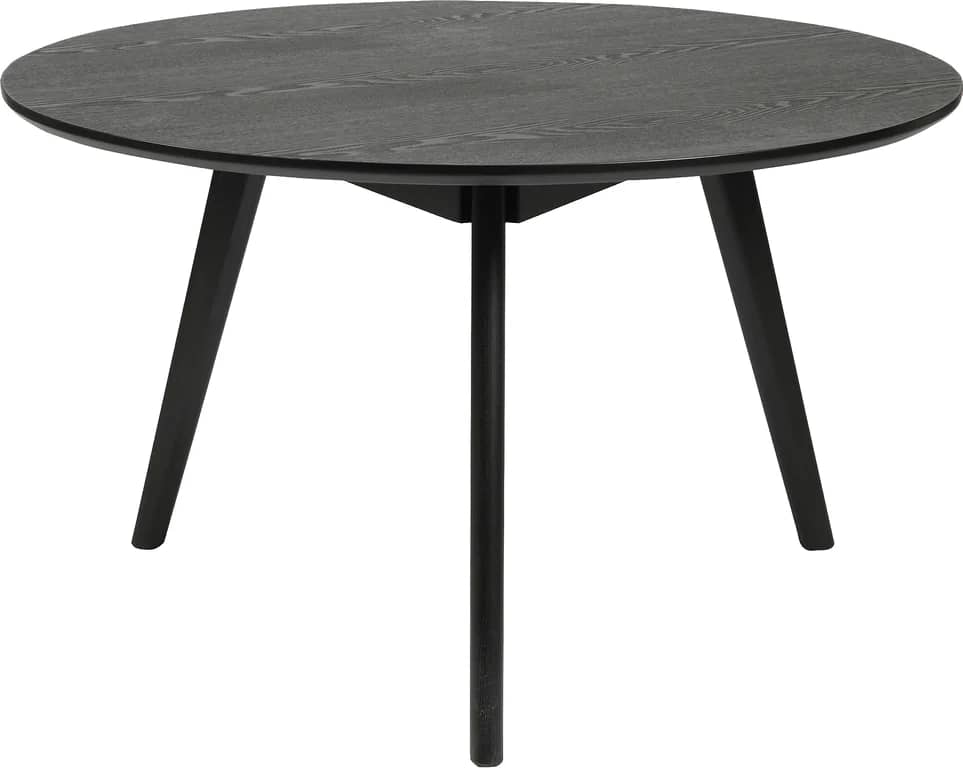 Yumi sofabord -  Ø90 cm, svart - Produktbilde