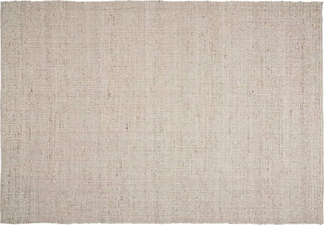 Jasper teppe - 200x290, naturhvit - Produktbilde