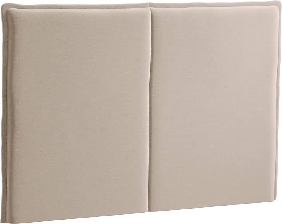 Svane® Madrid sengegavl - B: 200 cm H: 130 cm stoff Moment Beige - Produktbilde