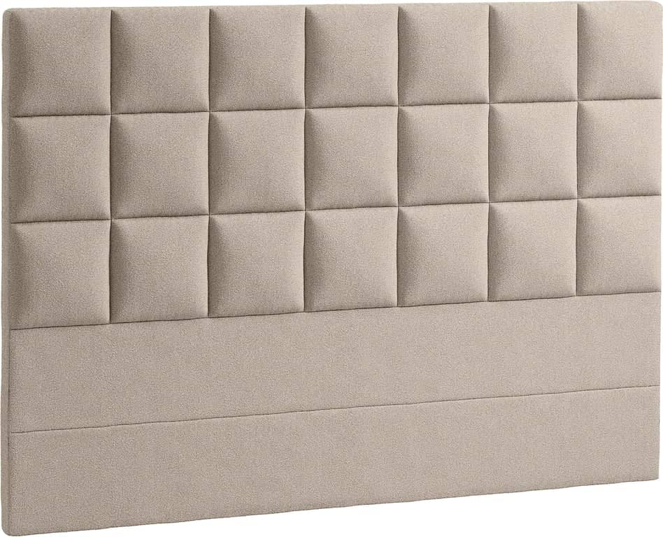 Svane® Vienna sengegavl - B: 160 cm H: 130 cm stoff Dream Sand - Produktbilde