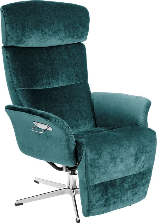Conform Master recliner - svingfot alu stoff Eros 991070-45 Petrol - Produktbilde