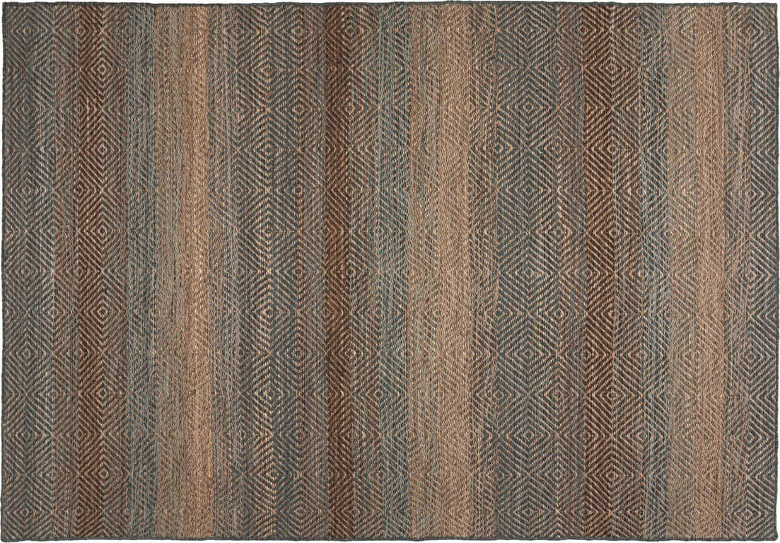 Mathilde teppe - 80x230 cm, teal - Produktbilde