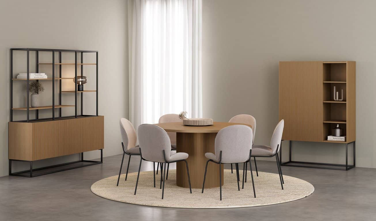 Linea spisebord rundt Ø 138 cm - bilde 2 av 3
