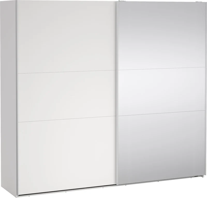 Como skyvedørsgarderobe 245x220cm - bilde 1 av 3