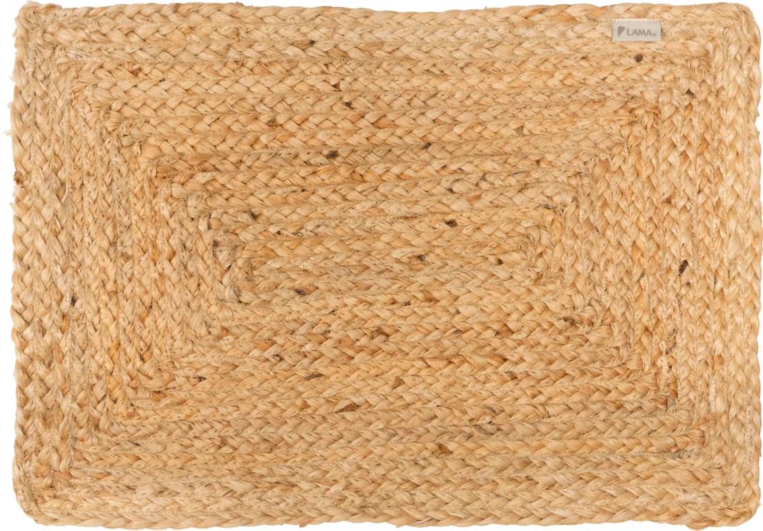 Lama Cleo dekkebrikke i jute - bilde 1 av 1