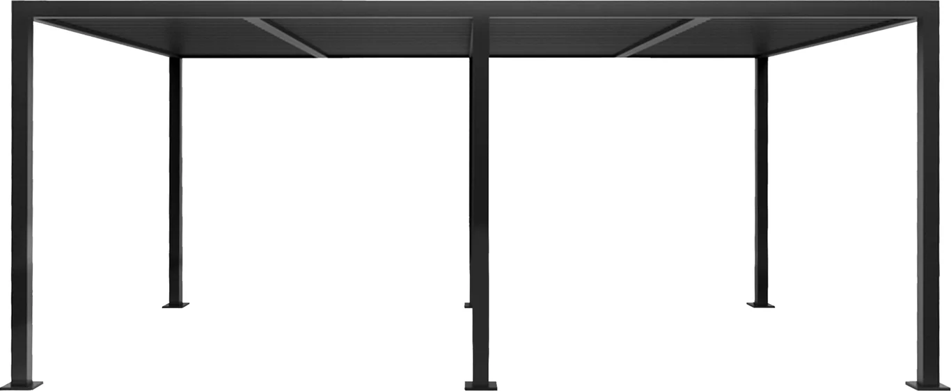 Pergola 3x6m m/LED-lys   - bilde 2 av 3