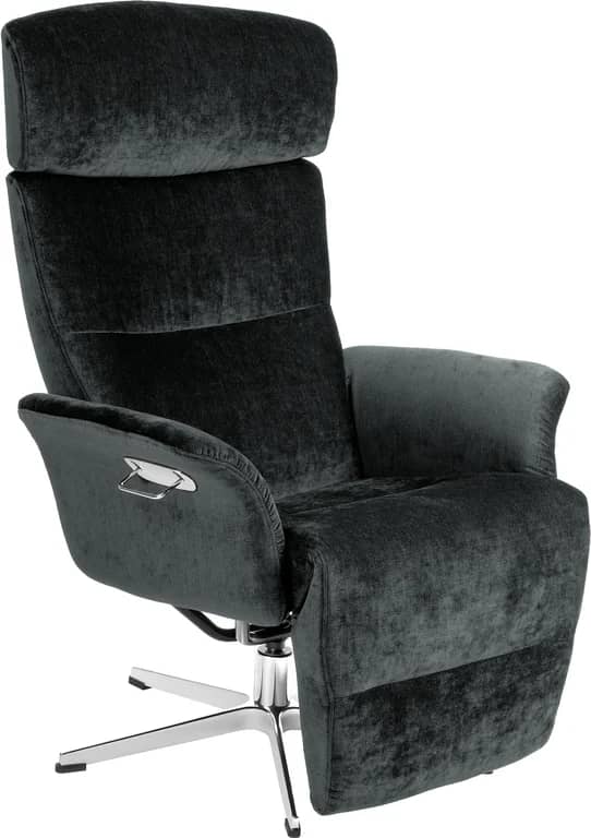 Conform Master recliner - svingfot alu stoff Eros 1070-89 Night - Produktbilde