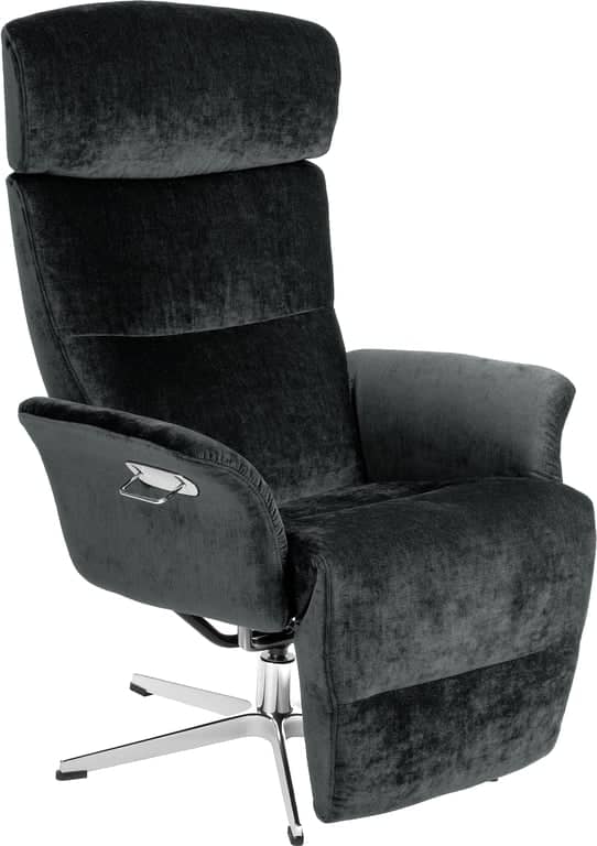 Conform Master recliner - svingfot alu stoff Eros 1070-89 Night - Produktbilde