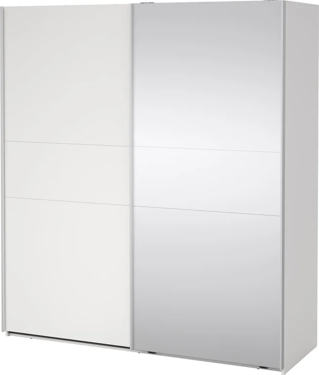Como skyvedørsgarderobe 180x200cm - bilde 3 av 3