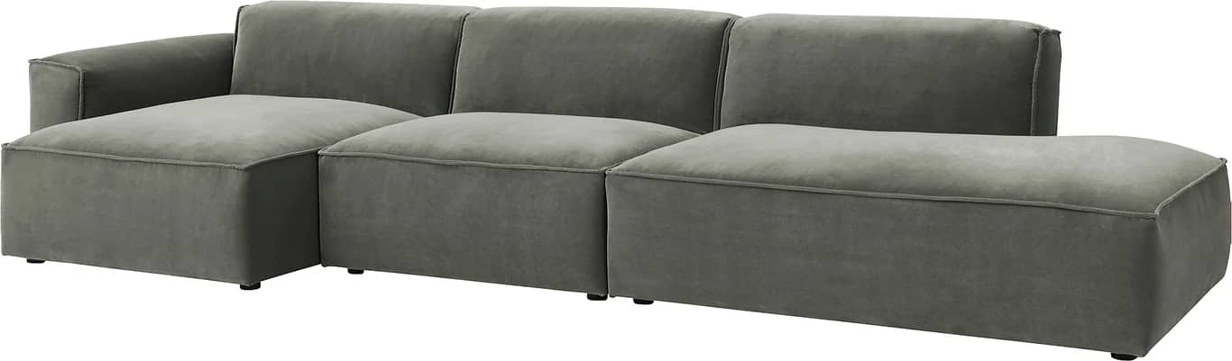 Prime Lux sofa med sjeselong og relax - bilde 3 av 3