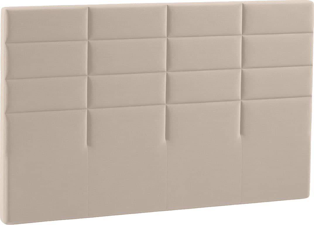 Svane® Paris sengegavl - B 180 cm H 115 cm. Stoff Moment Beige - Produktbilde