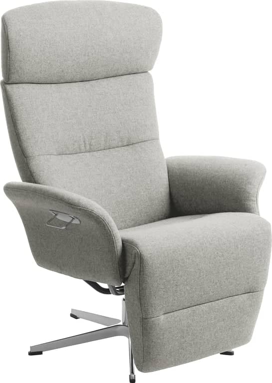 Conform Master recliner - svingfot alu stoff Sheford 1383-73 stone - Produktbilde