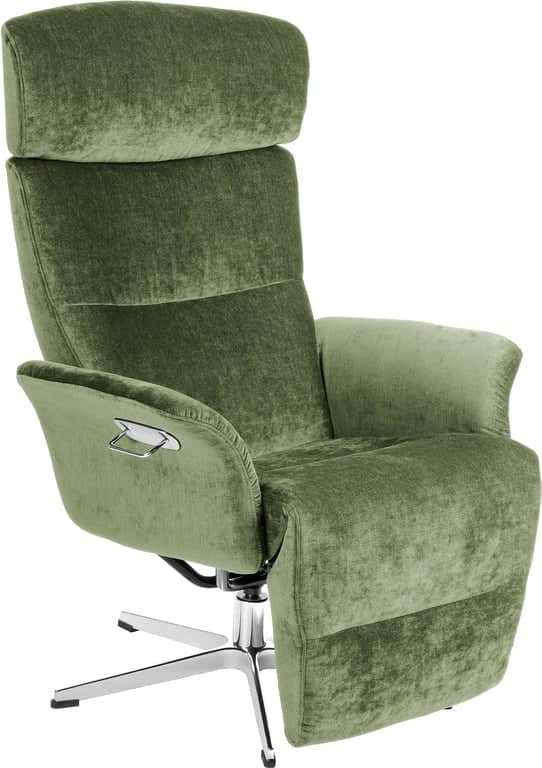 Conform Master recliner - svingfot alu stoff Eros 1070-28 Forest - Produktbilde