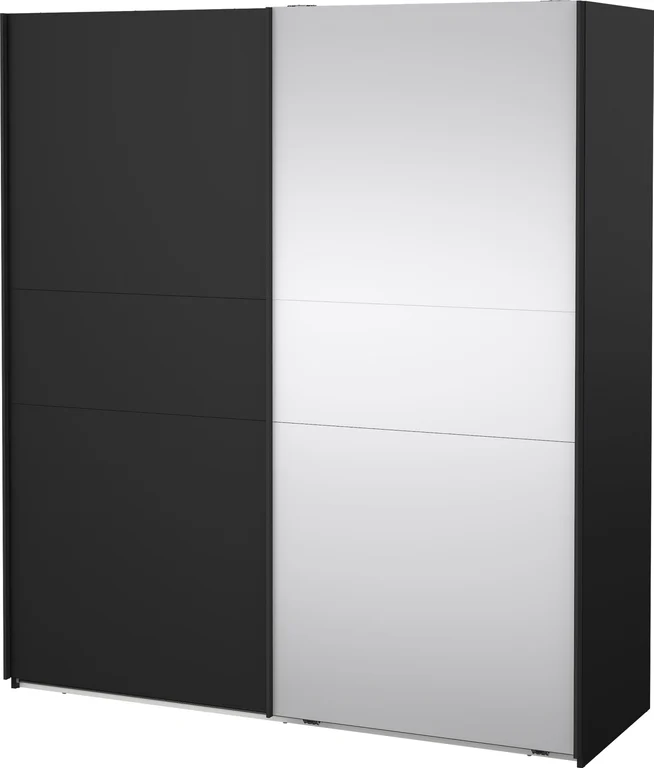 Como skyvedørsgarderobe 180x200cm - bilde 3 av 3