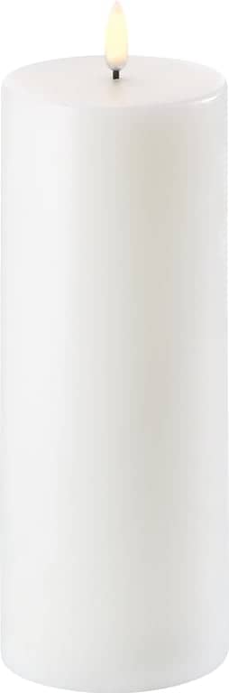Uyuni lighting LED kubbelys  Ø8 H20 cm - Hvit - Produktbilde