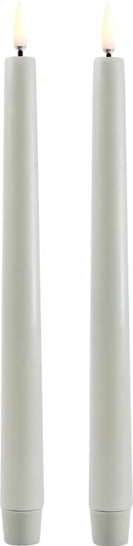 Uyuni lighting LED kronelys H25 cm - Grønn 2pk - Produktbilde