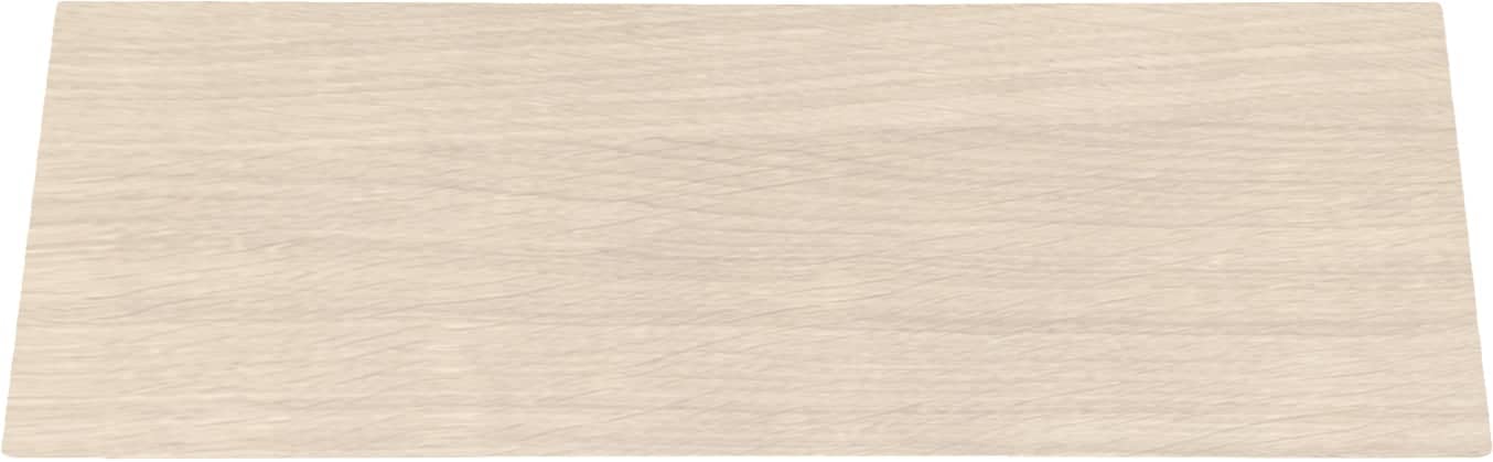Linea ileggsplate - 45 x 120 cm, hvitoljet  - Produktbilde