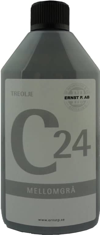 C 24 Olje   - 250 ml, mellomgrå - Produktbilde
