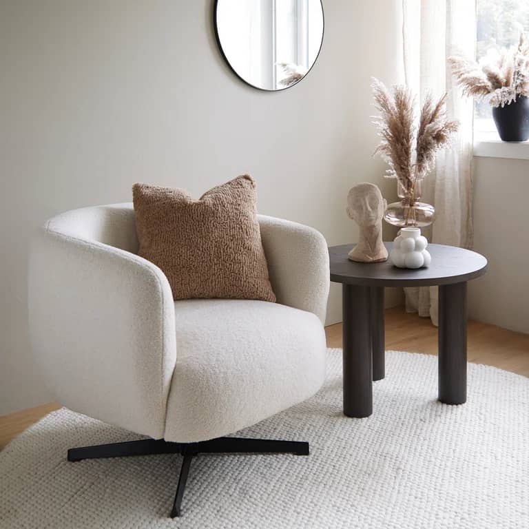 Macala sidebord rundt Ø 65, H 50 cm - bilde 2 av 3