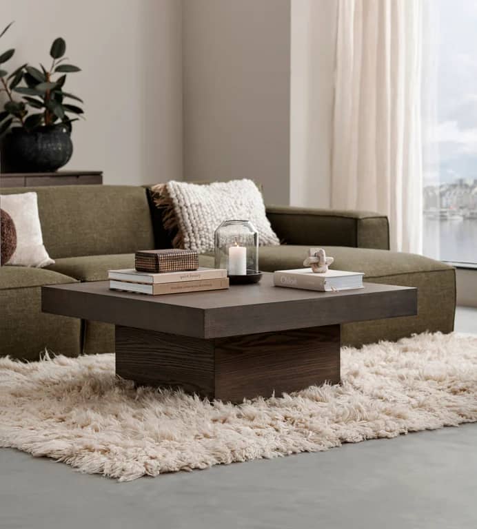 Torino sofabord 100 x 100 cm - bilde 2 av 3