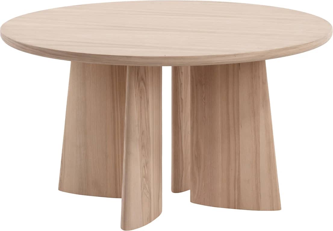 Japandi sofabord rundt Ø 85 H 45 cm - bilde 1 av 2