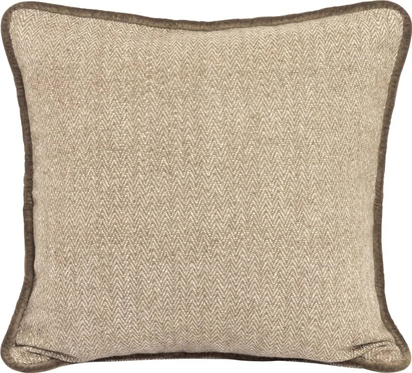 Lama Famenne putetrekk - 50 x 50 cm, grønn, resirkulert ull - Produktbilde