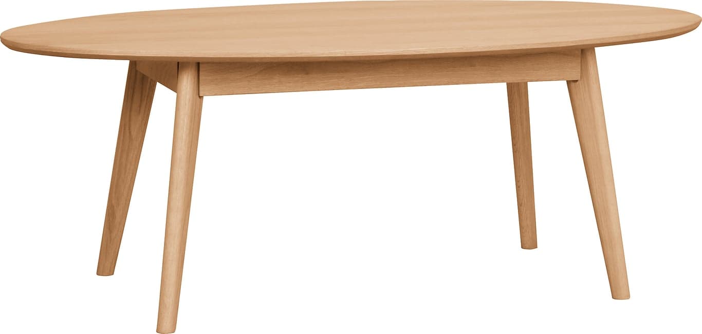 Yumi sofabord 130 x 65, H 48 cm - eik - Produktbilde