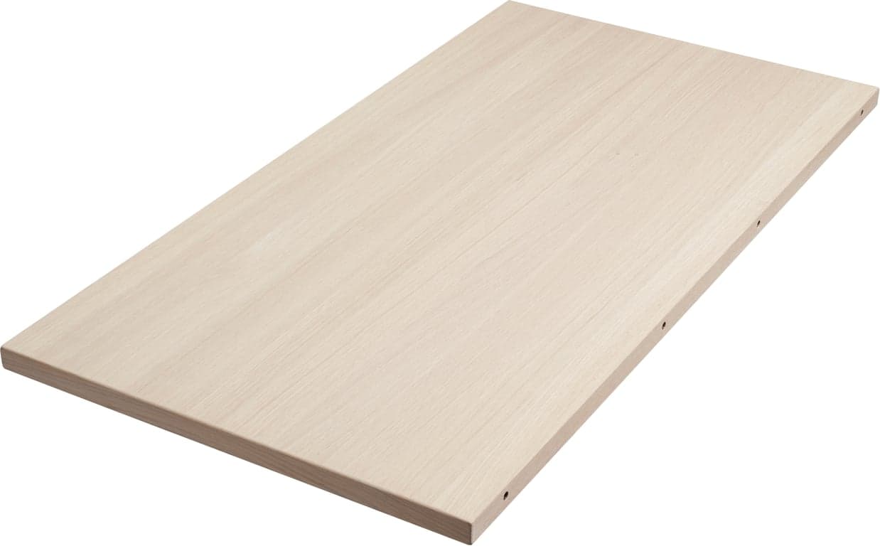 45 x 102 cm, hvitoljet eikefinér