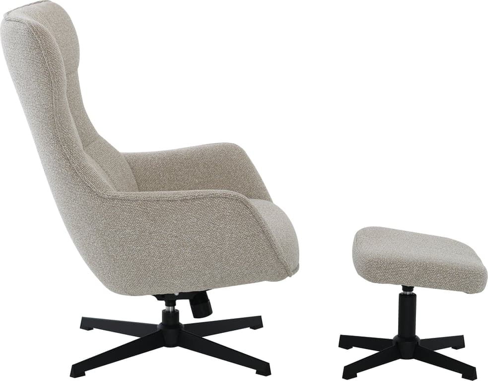 Weston Six hvilestol m /sving, vipp og pall - bilde 3 av 3