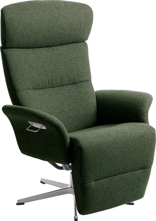 Conform Master recliner - Svingfot alu stoff Facet Olive 1326-26 - Produktbilde