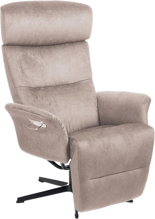 Bilde av Conform Master recliner (svingfot alu svart stoff Mito 1515-63 Desert)
