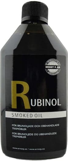 Rubinol olje - smoked 250ml. Ikke herdende. - Produktbilde