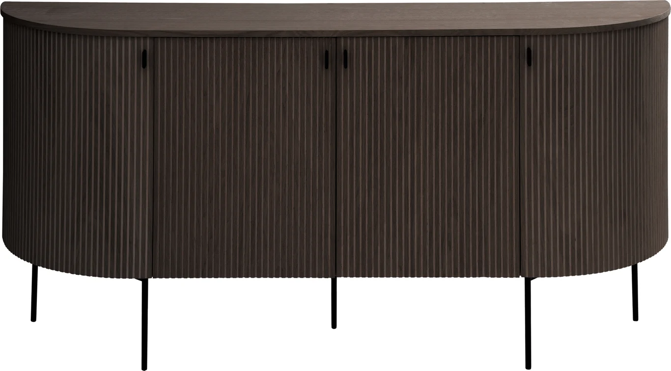 180 x 40, H 83 cm, mocca oljet