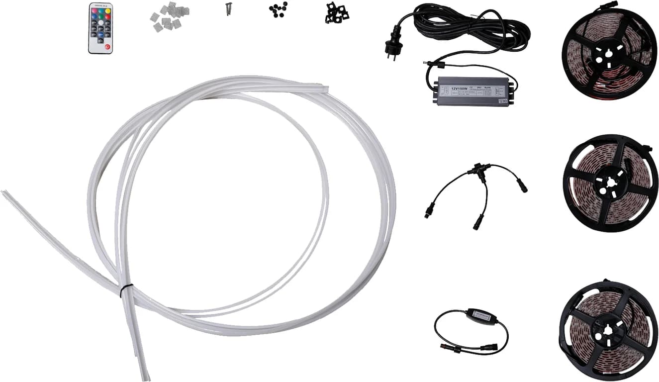 LED belysning til pergola tak, 3x4 meter.