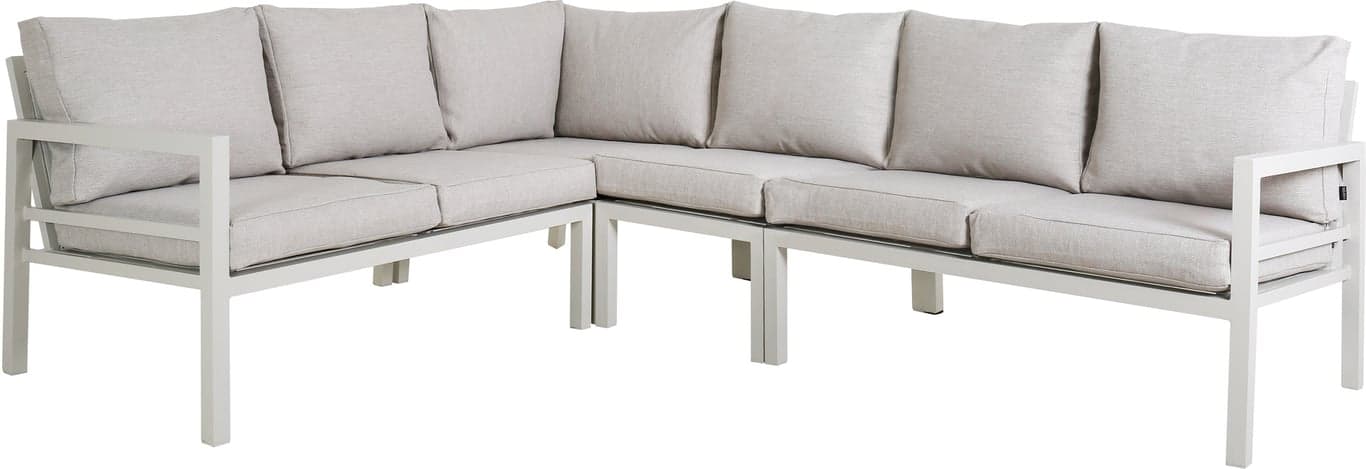 2-seter + hjørne + 3-seter, kalk/sand