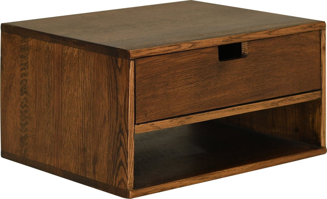 Brunlakkert heltre eik