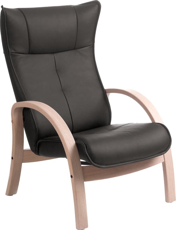 Hud Fantasy black, hvitoljet ramme