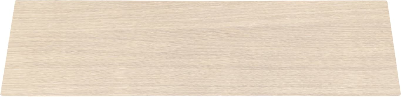 Linea ileggsplate - 58 x 102 cm,  hvitoljet  - Produktbilde