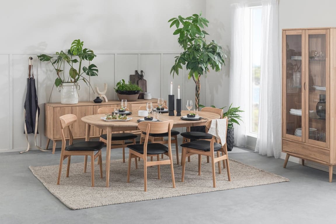 Linden spisebord rundt Ø 110 cm - bilde 2 av 3
