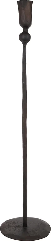 H: 49 cm, svart metall