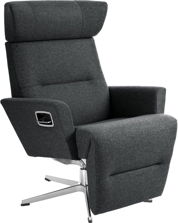 Svingfot alu stoff Sheford Dark Grey