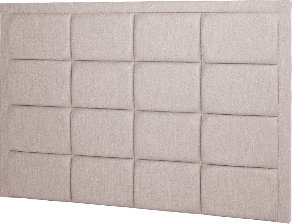 Odel® Krone sengegavl - I tekstil Rondane Strå, 210x125 cm - Produktbilde