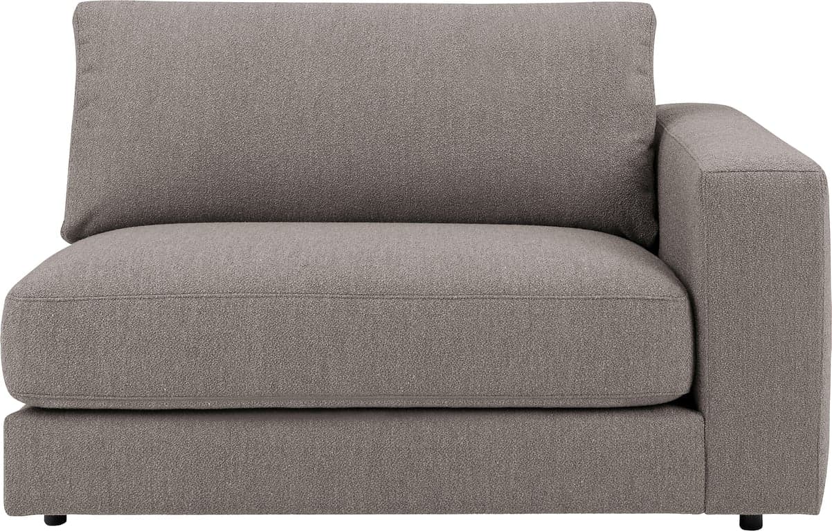 Thanos 1,5 seter med 1 arm høyre - Stoff Alpine 321/13 Light Brown - Produktbilde
