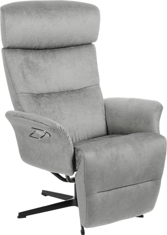 svingfot alu svart stoff Evita silver 1373-09