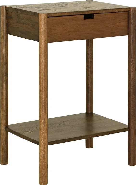 Brunlakkert heltre eik