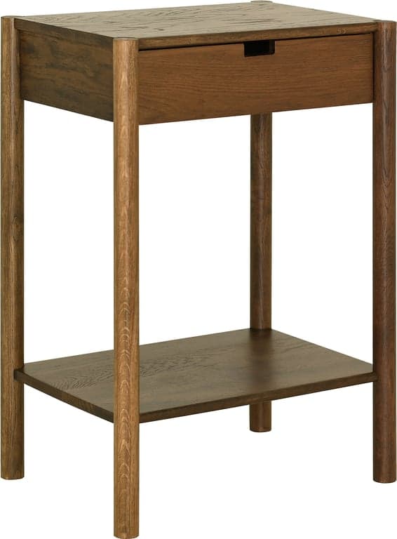 Brunlakkert heltre eik