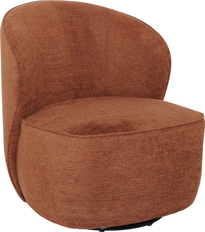 Rust brun tekstil