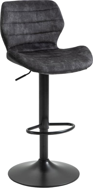Jennifer barstol  - Vintage Adore Velour antracite - Produktbilde