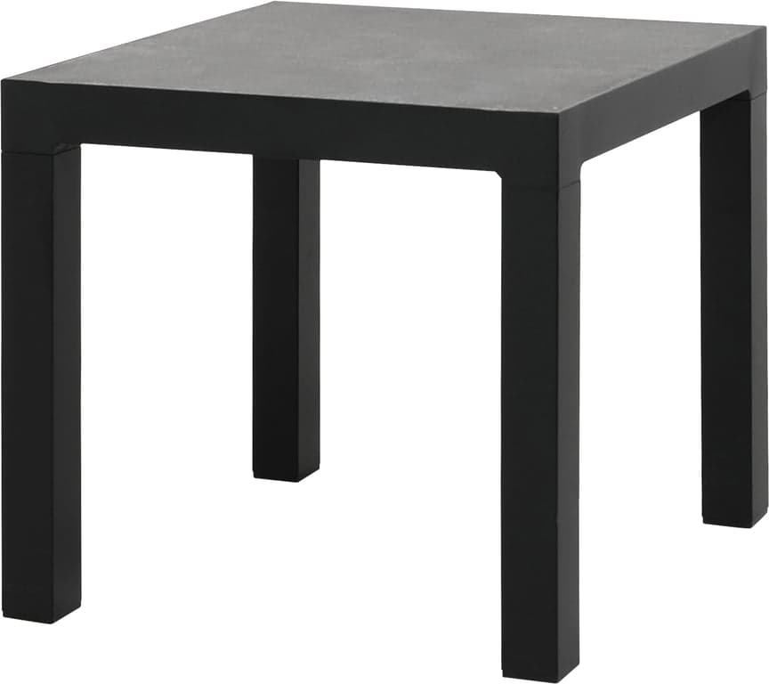 Atlanta sidebord - 50 x 50 H: 46 cm, svart - Produktbilde