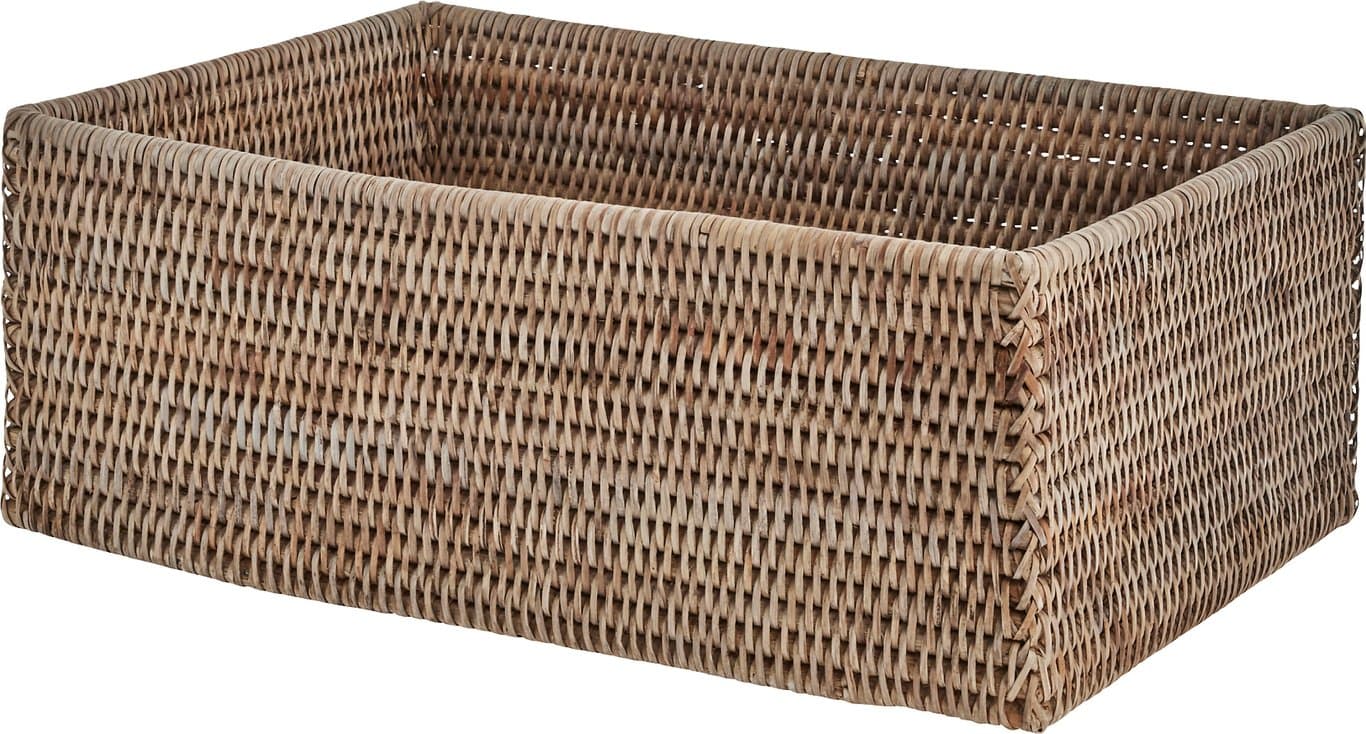 40 x 25 H: 15 cm, rattan